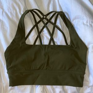 Buffbunny Revolution Sports Bra • Grounded Dark Olive